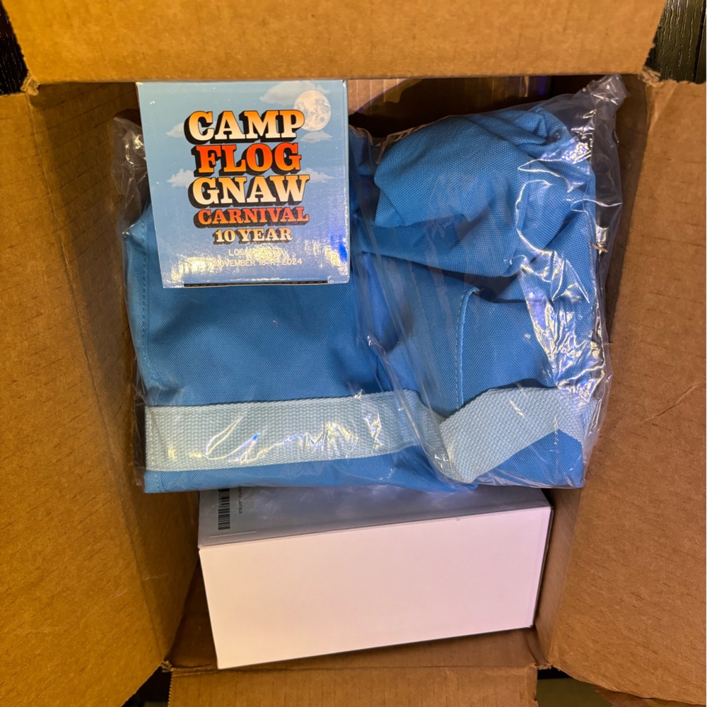 Camp Flog Gnaw VIP Merch Box